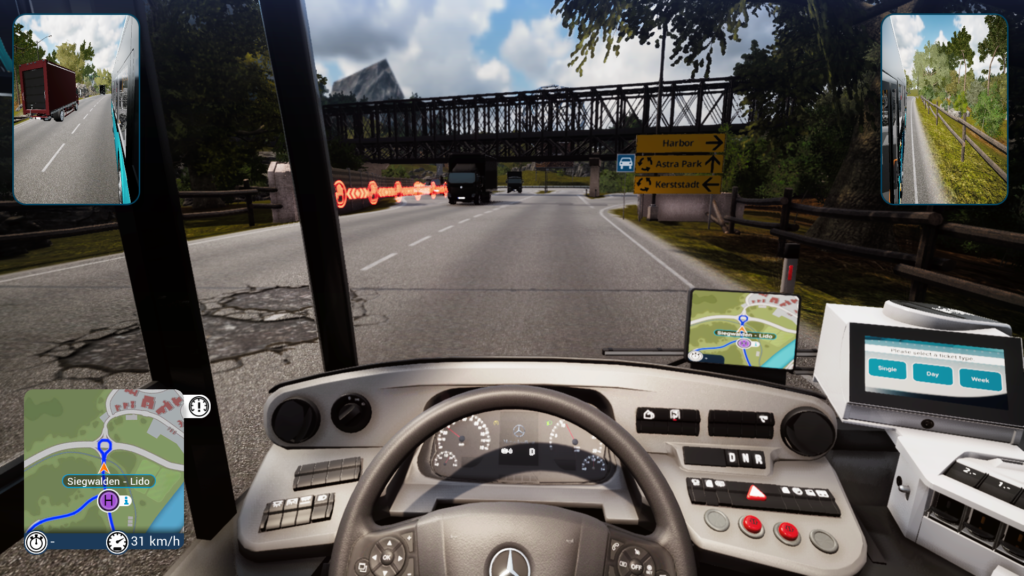 Bus Simulator Screenshot